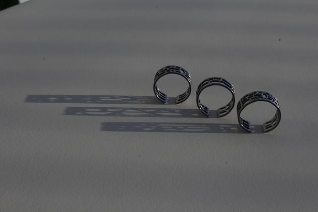 Paris  Champ de Mars  Tour Eiffel | Bague | Inox | Dedale