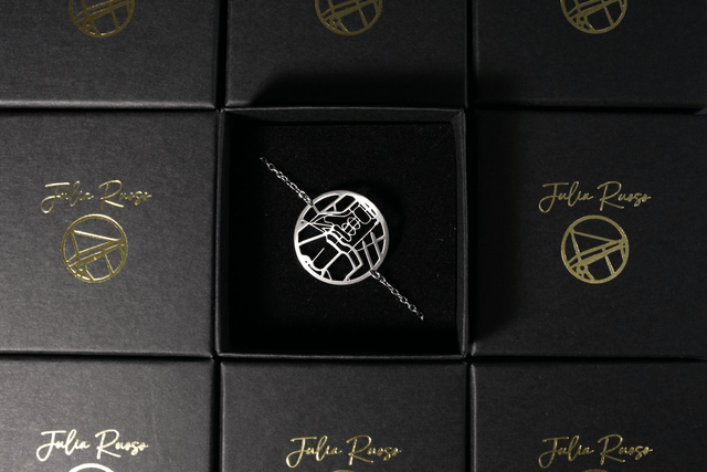 Paris  Montmartre / Sacre-Coeur | Bracelet rond | Inox | Dedale