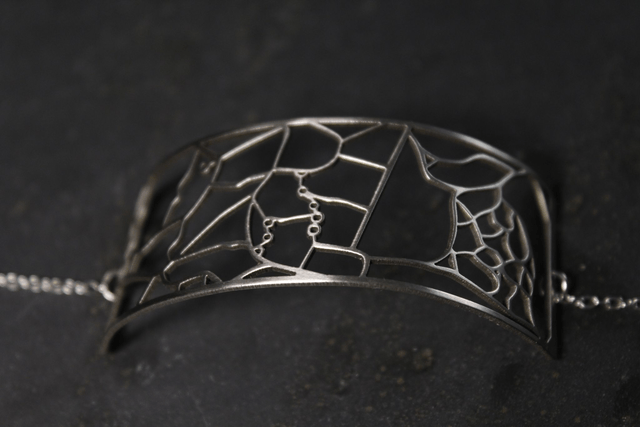 Geneve  Parc botanique | Bracelet rectangulaire | Inox | Dedale