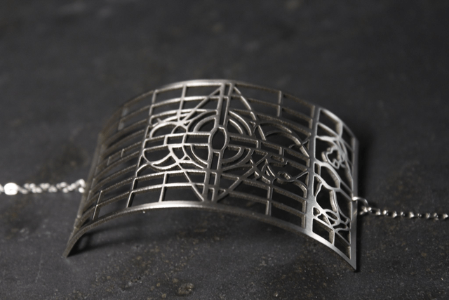 Paris  Champ de Mars | Bracelet rectangulaire | Inox | Dedale
