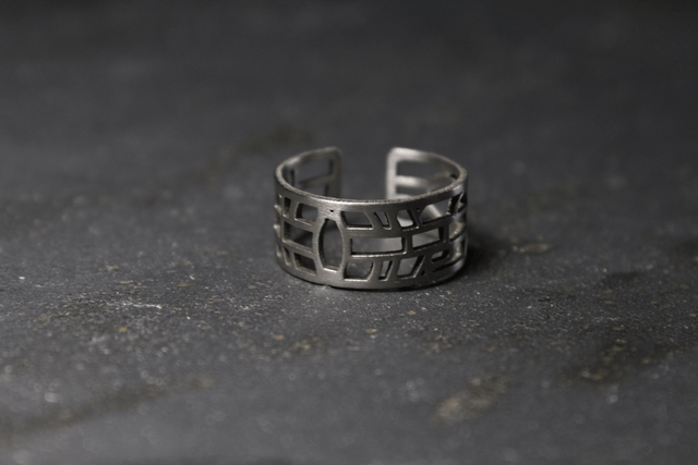 Paris  Champ de Mars  Tour Eiffel | Bague | Inox | Dedale