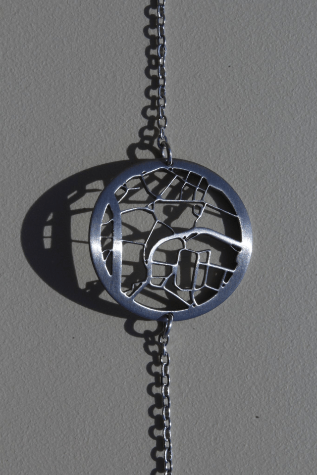 Lausanne  Vieille ville | Bracelet rond | Inox | Dedale
