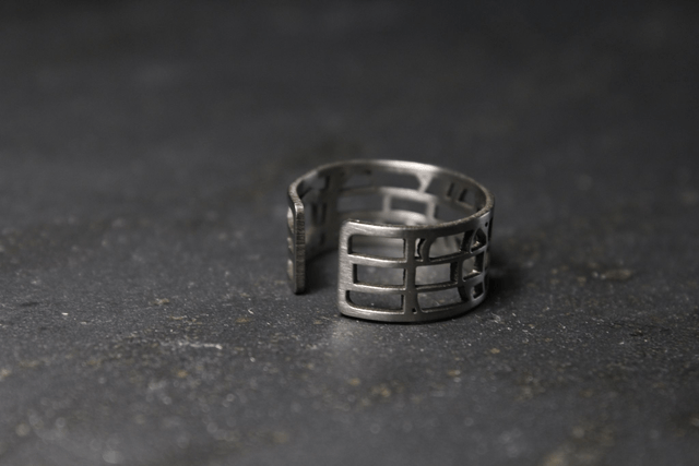 Paris  Champ de Mars  Tour Eiffel | Bague | Inox | Dedale