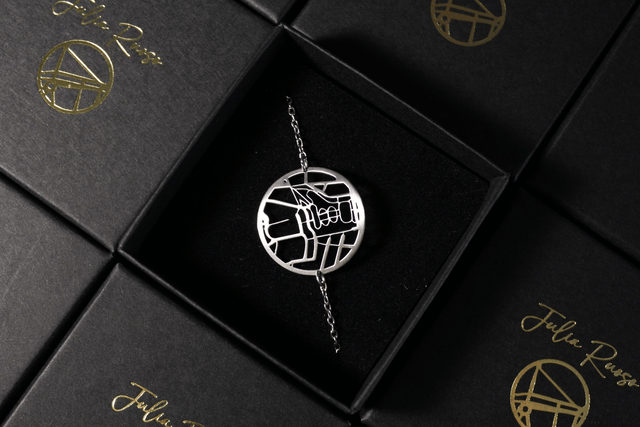 Paris  Montmartre / Sacre-Coeur | Bracelet rond | Inox | Dedale