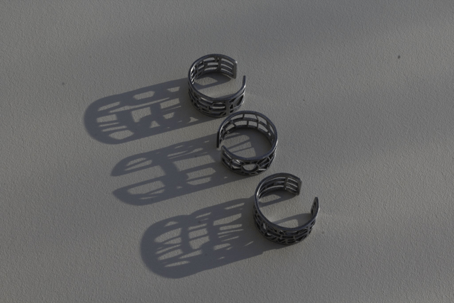 Paris  Champ de Mars  Tour Eiffel | Bague | Inox | Dedale