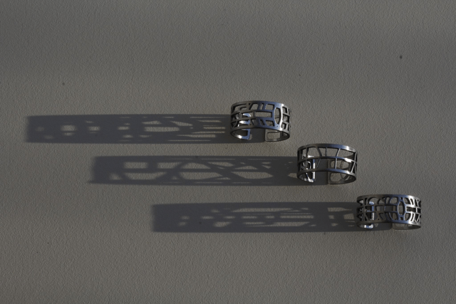 Paris  champs Elysées et place de l'étoile | Bague | Inox | Dedale